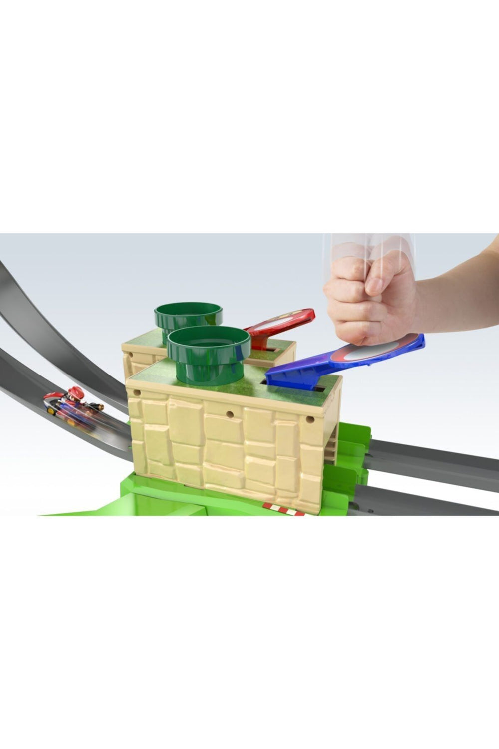 HOT WHEELS Mario Kart Çılgın Dönüş Parkuru Yarış Seti Ghk15