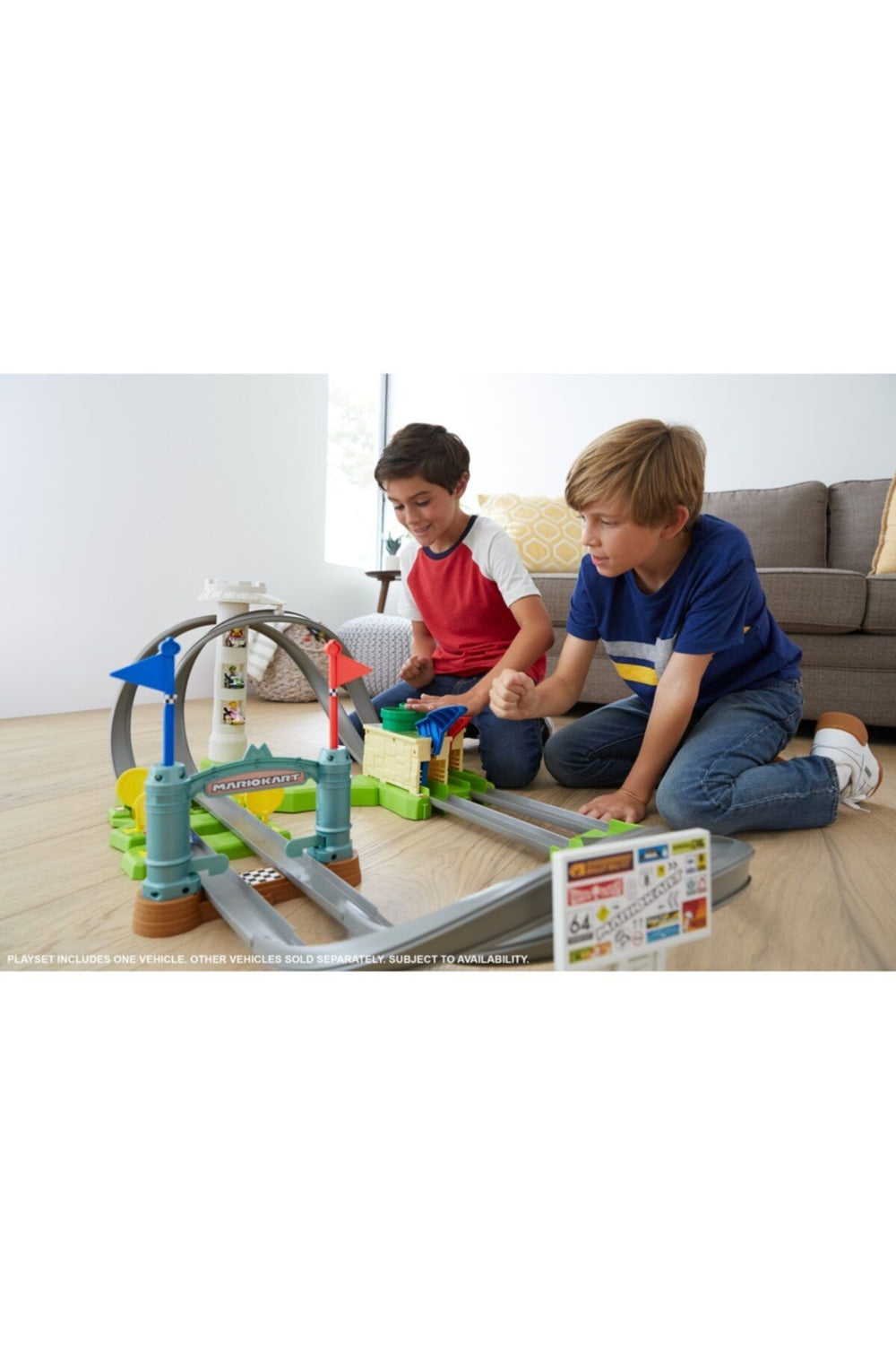 HOT WHEELS Mario Kart Çılgın Dönüş Parkuru Yarış Seti Ghk15