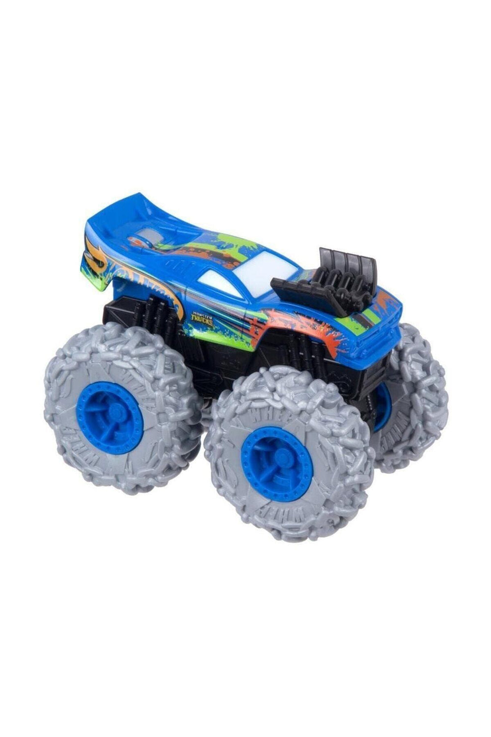 HOT WHEELS Monster Trucks 1:43 Çek Bırak Arabalar GVK37-GVK40