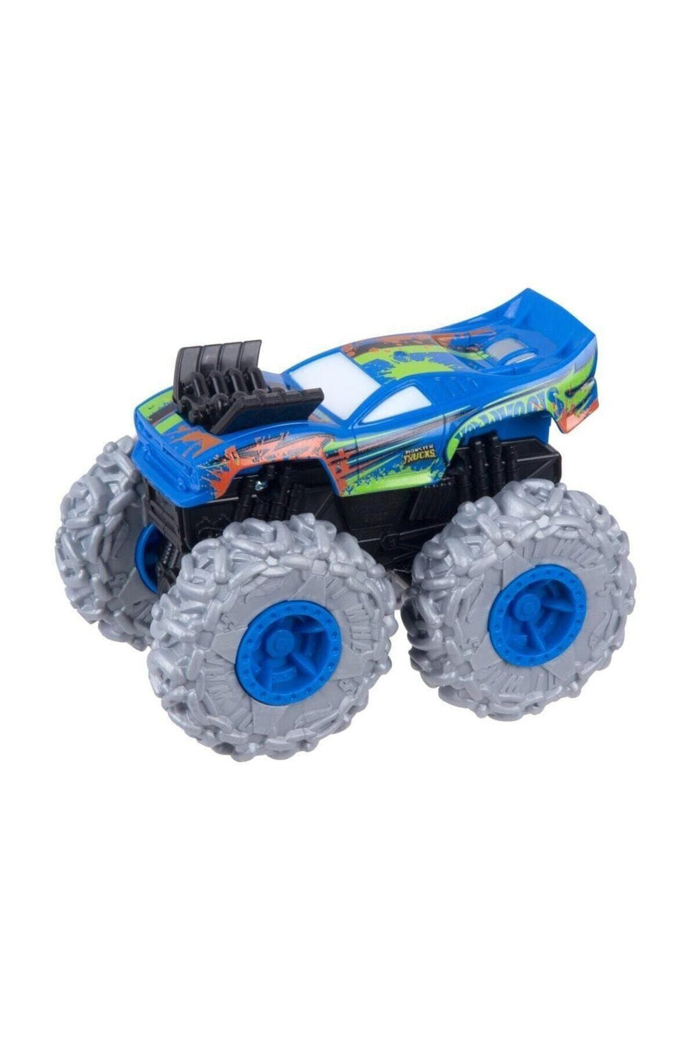 HOT WHEELS Monster Trucks 1:43 Çek Bırak Arabalar GVK37-GVK40