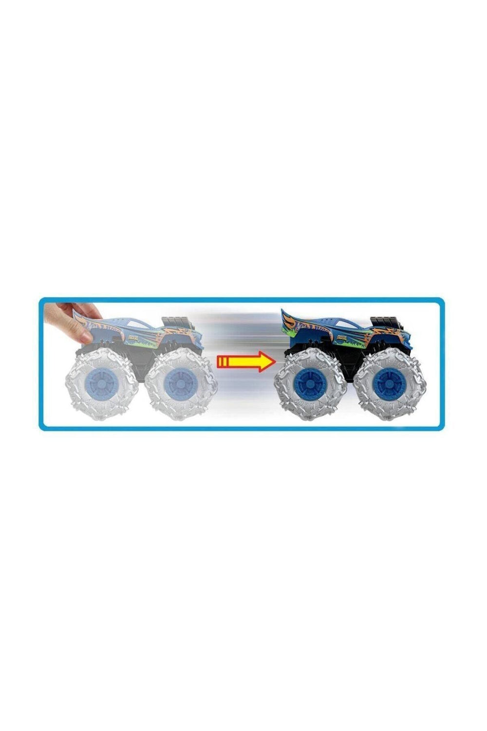 HOT WHEELS Monster Trucks 1:43 Çek Bırak Arabalar GVK37-GVK40