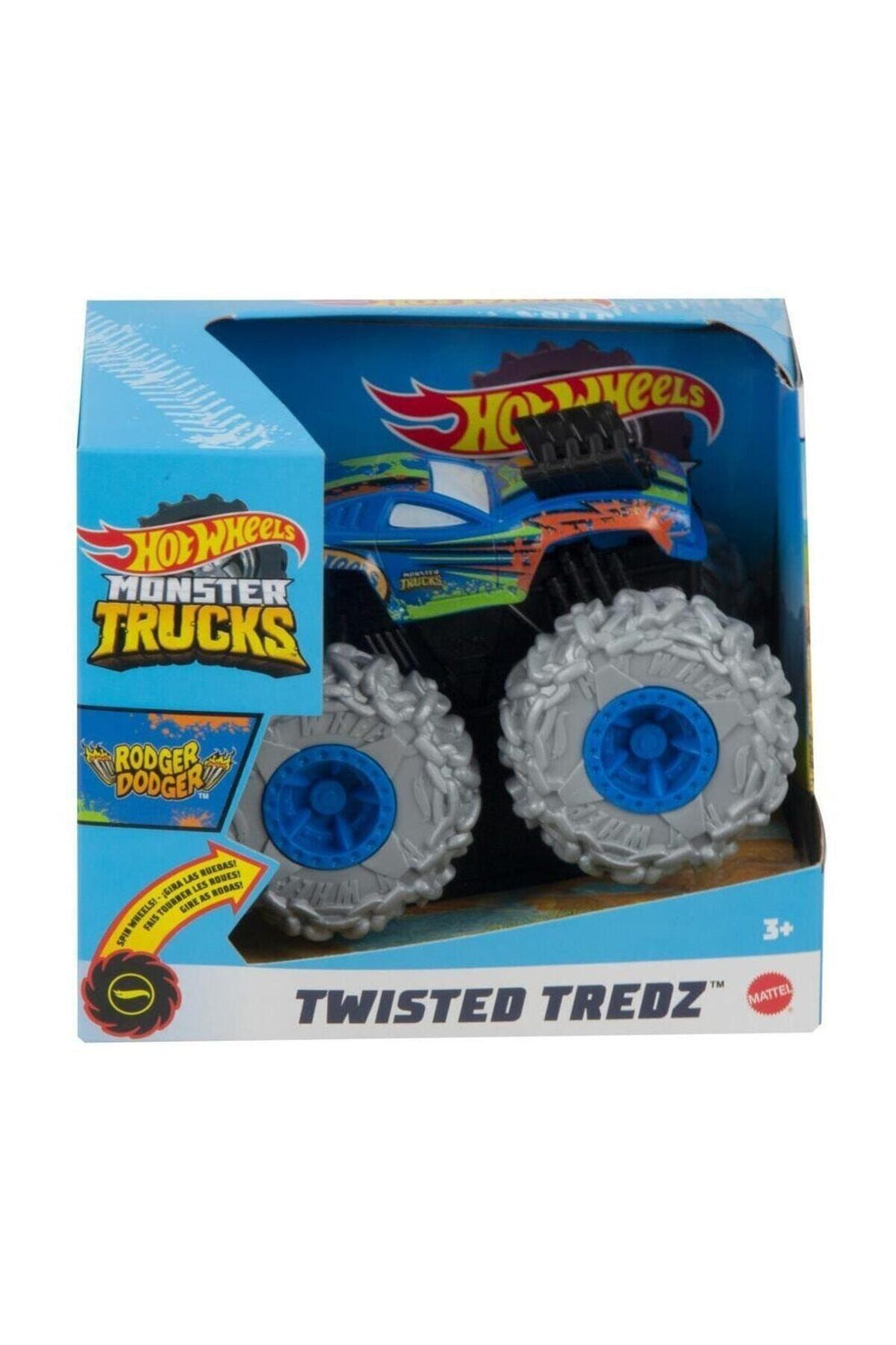 HOT WHEELS Monster Trucks 1:43 Çek Bırak Arabalar GVK37-GVK40