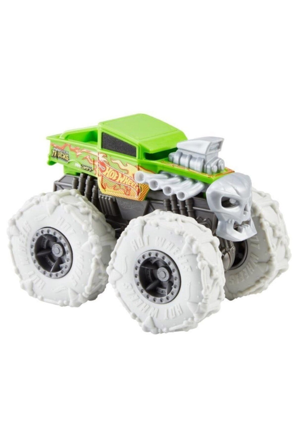 HOT WHEELS Monster Trucks 1:43 Çek Bırak Bone Shaker Gvk37-gvk38 Lisanslı Ürün