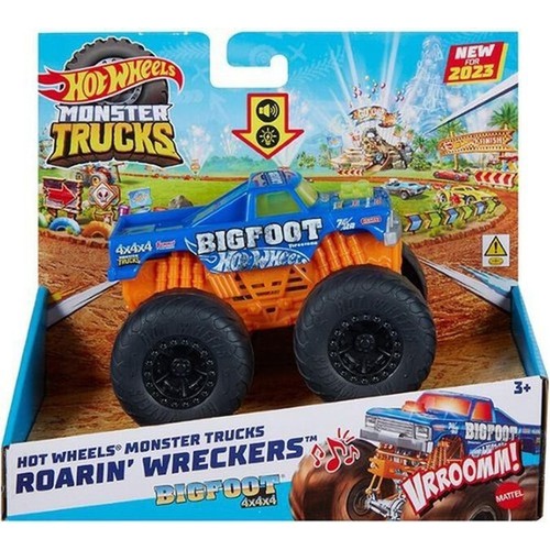 Hot Wheels Monster Trucks 1:43 Ölçekli Kükreyen Araçlar Bigfoot HMM53