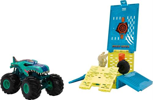 Hot Wheels Monster Trucks Mega-Wrex'in Çarpışma Kafesi HNC29