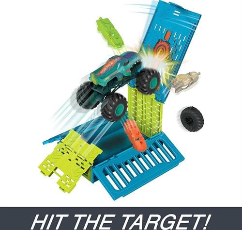 Hot Wheels Monster Trucks Mega-Wrex'in Çarpışma Kafesi HNC29