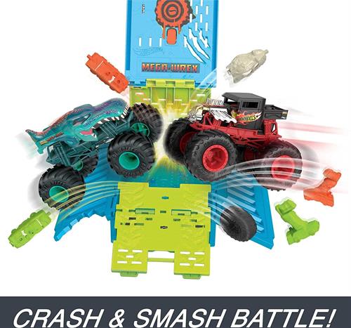 Hot Wheels Monster Trucks Mega-Wrex'in Çarpışma Kafesi HNC29
