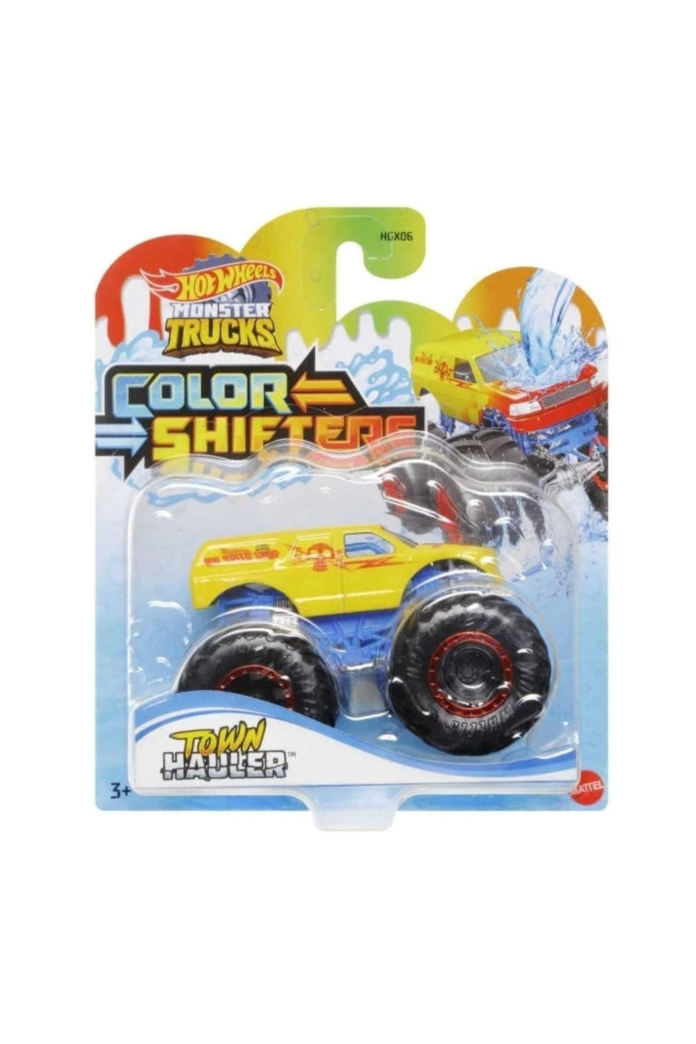 HOT WHEELS Monster Trucks Renk Değiştiren Araçlar - Town Hauler