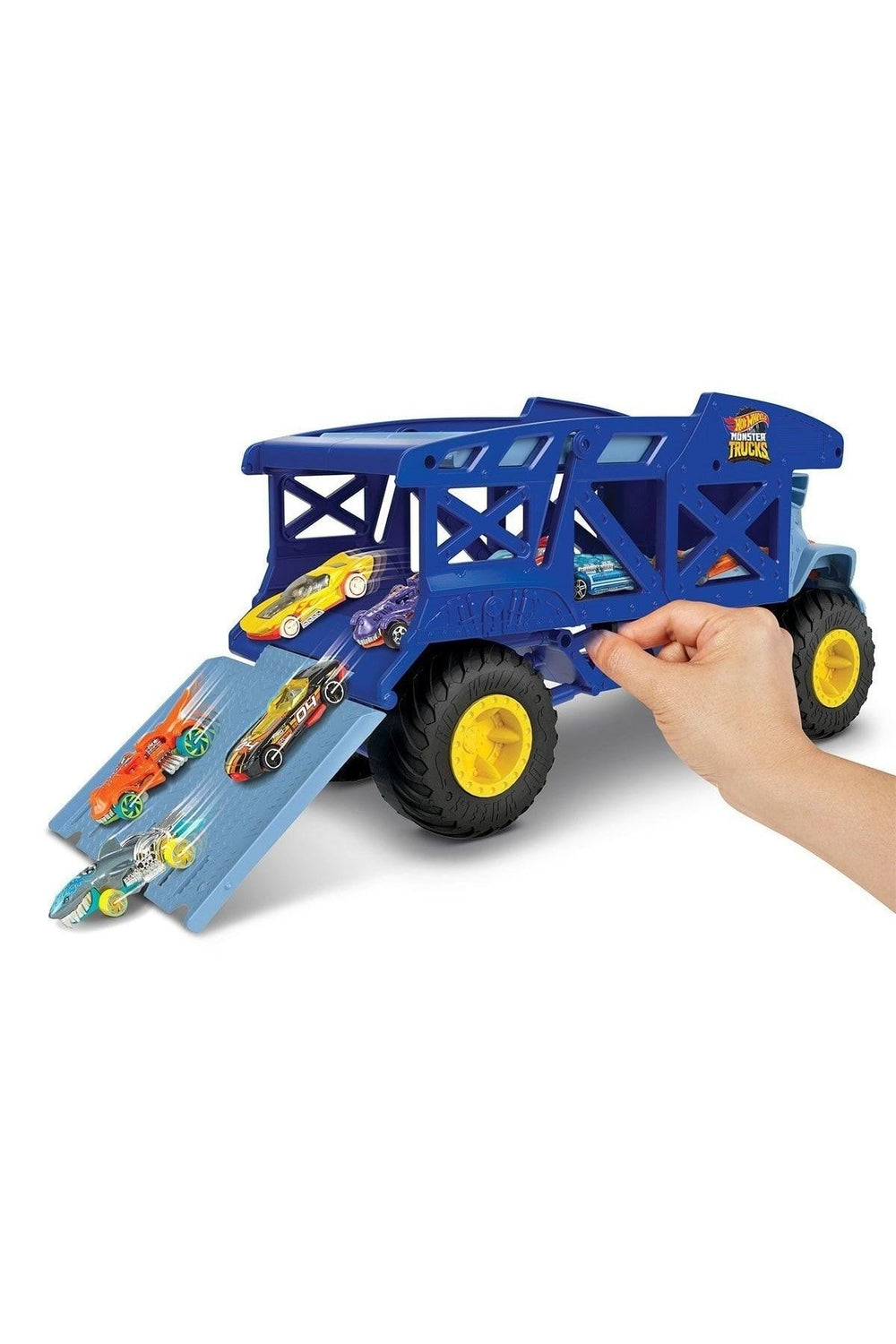 HOT WHEELS Monster Trucks Rhino Taşıyıcı Kamyon Hfb13