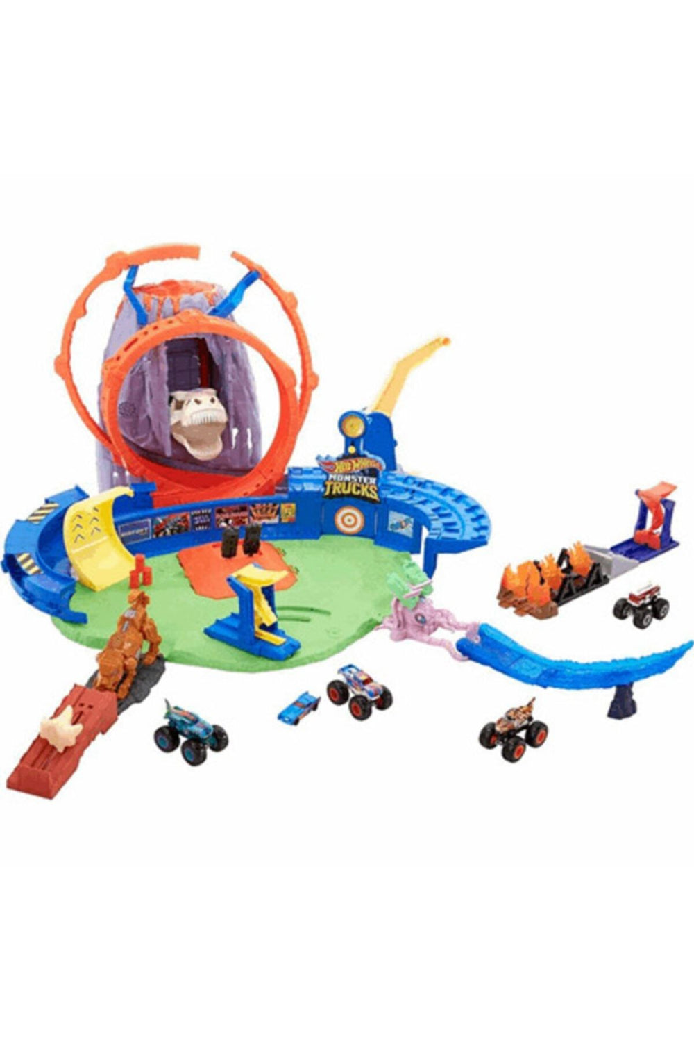 HOT WHEELS Monster Trucks Volkanik Alanda Macera Oyun Seti Gyl14