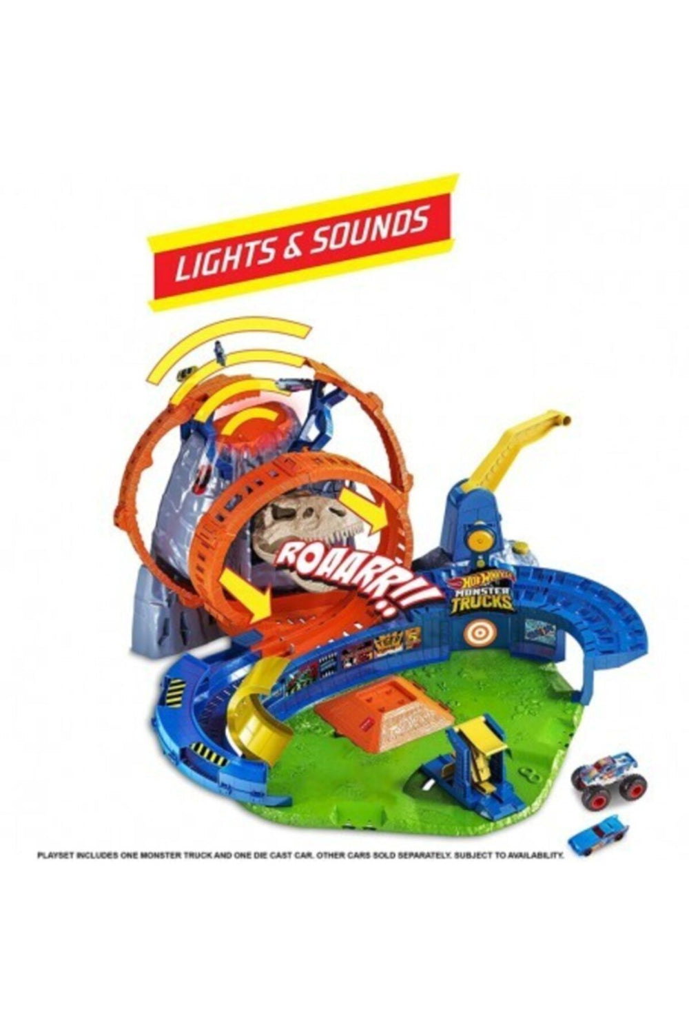 HOT WHEELS Monster Trucks Volkanik Alanda Macera Oyun Seti Gyl14