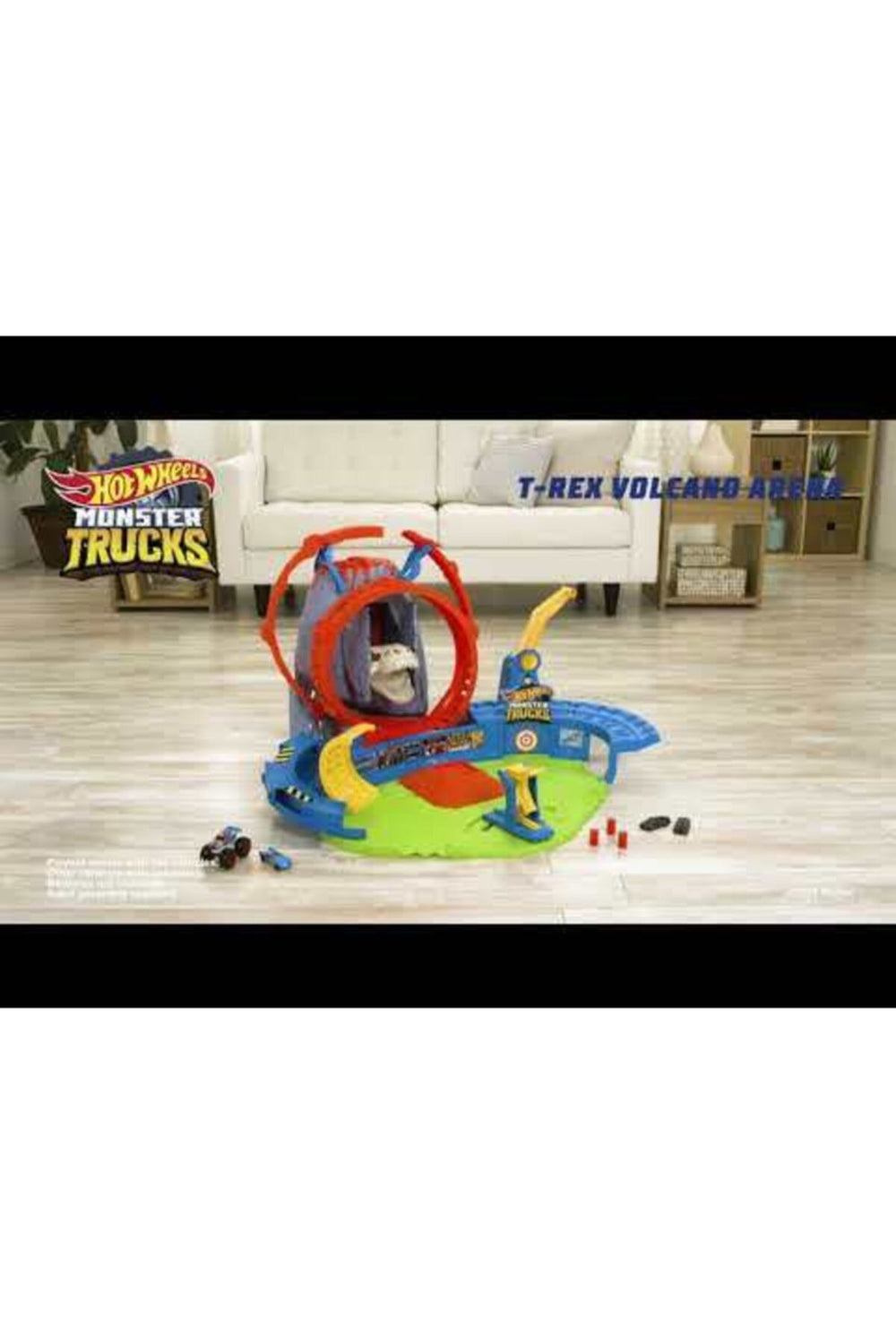 HOT WHEELS Monster Trucks Volkanik Alanda Macera Oyun Seti Gyl14