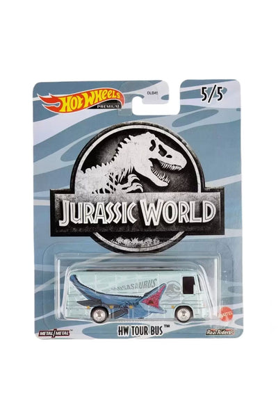 Hot Wheels Premium Jurassic World Hw Tour Bus