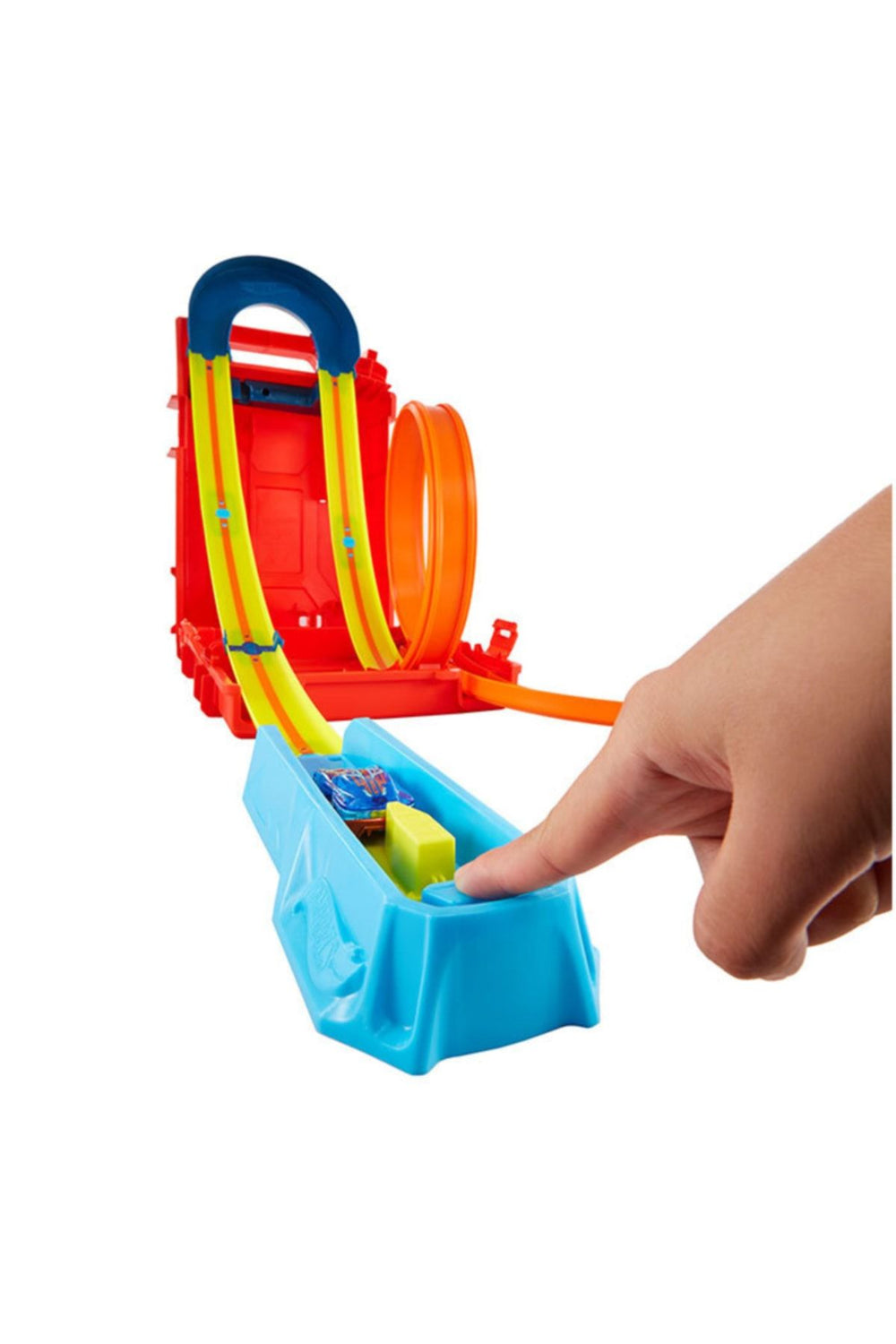HOT WHEELS Track Builder Benzin Bidonu Akrobasi Seti