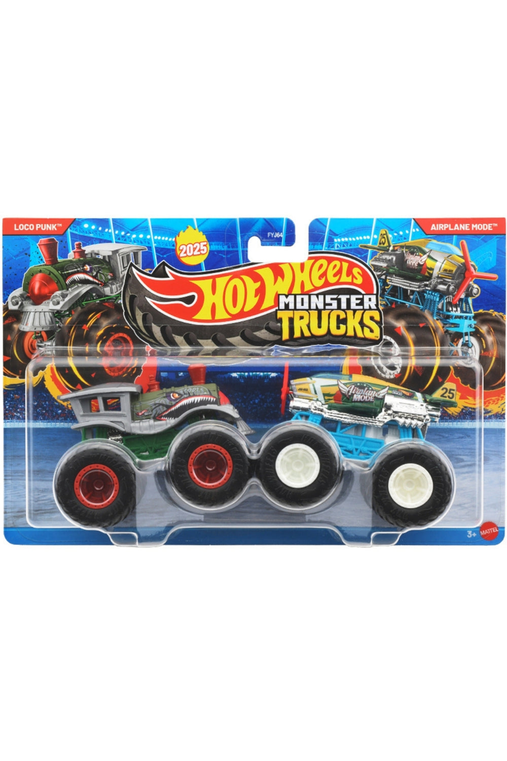Hotwheels Monster Trucks Güçlü Ikili Arabalar - 1:64 jcc66