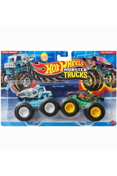 Hotwheels Monster Trucks Güçlü Ikili Arabalar - 1:64 jcc68