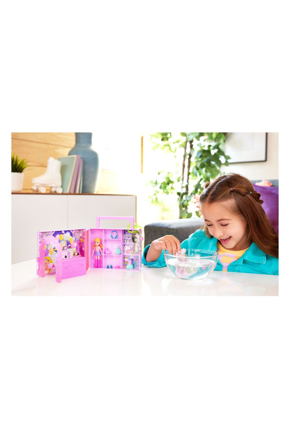 Hrd65 Polly Pocket Radyo Temalı Moda Eğlencesi Oyun Seti