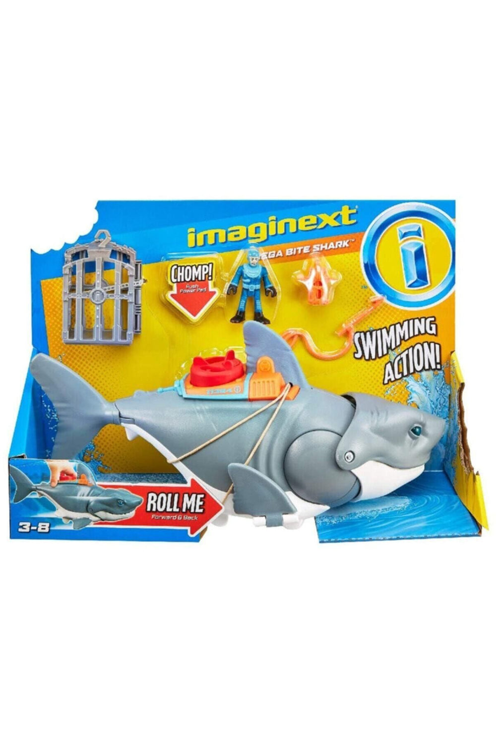 Imaginext Çılgın Köpekbalığı Oyun Seti Gkg77