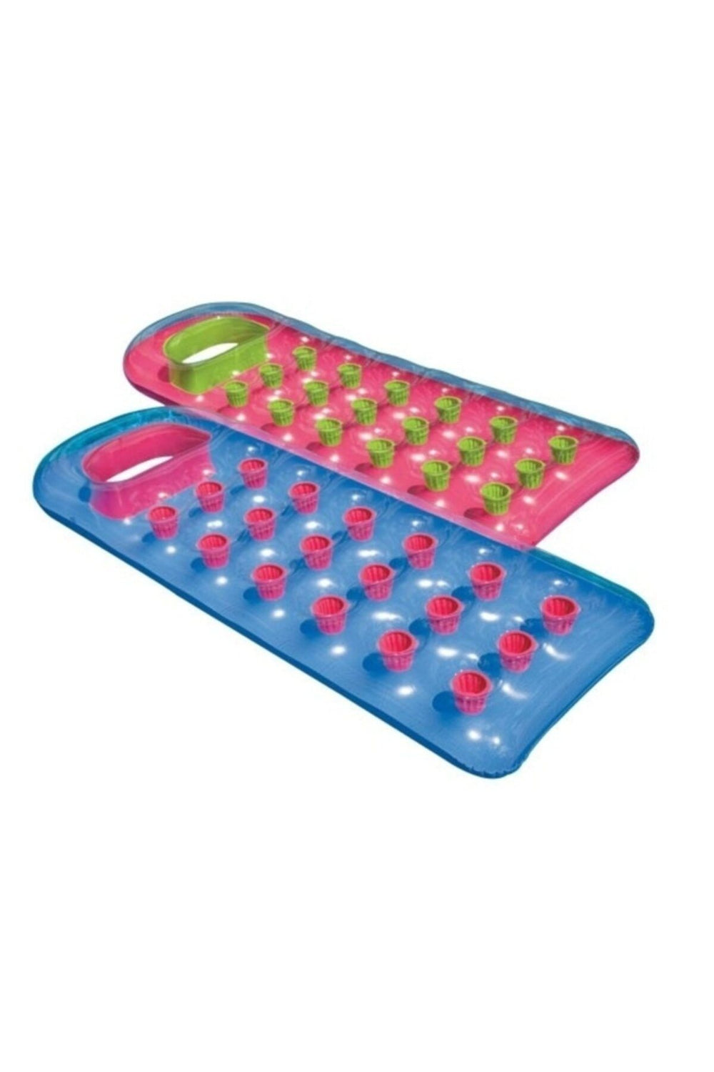 Intex Bardaklı Mavi Kırmızı Yatak 188x71 cm Idy89895
