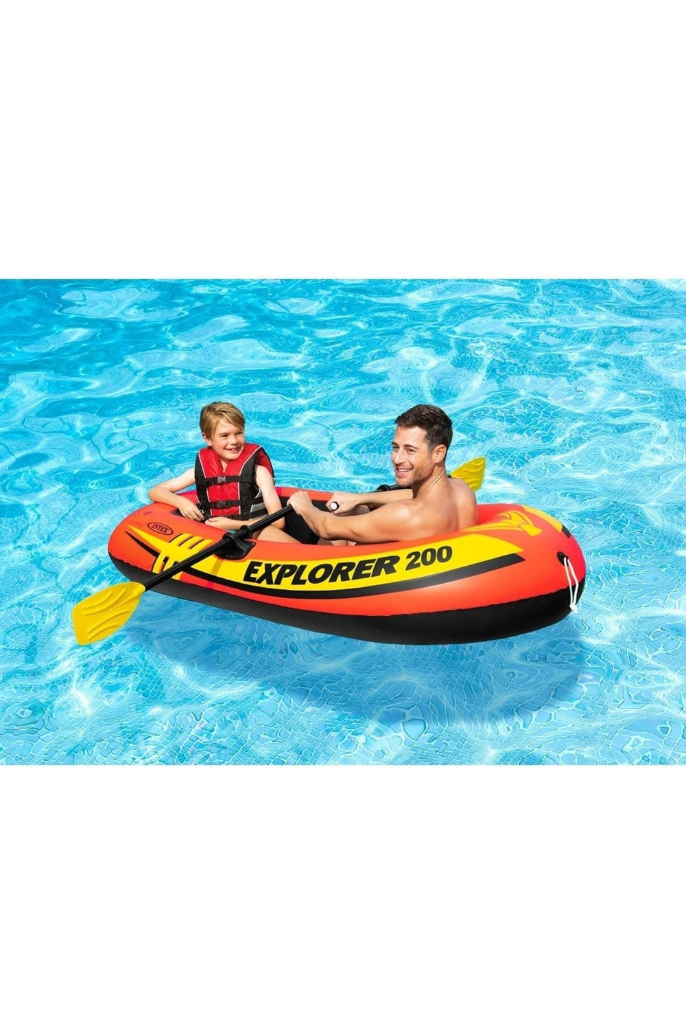 İntex Explorer 200 Pompa ve Kürekli Şişme Bot 58331