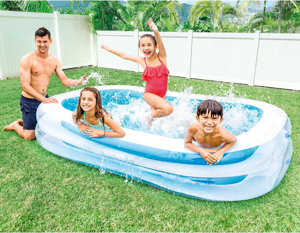İntex Şeffat Aile Havuzu 262x175x56 Cm 56483 NP
