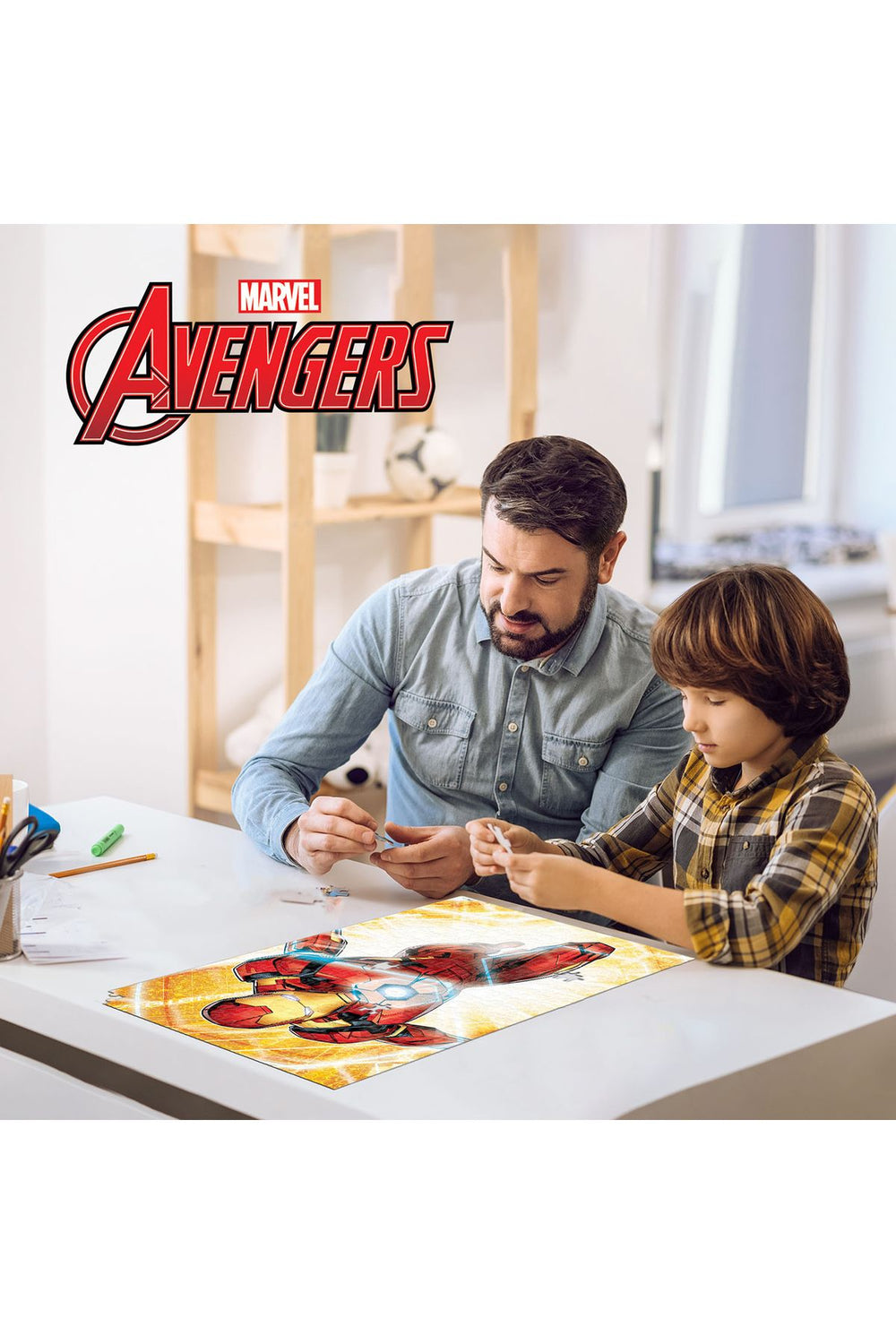 Iron Man 300 Parça Puzzle 35585 - Metal Kutu