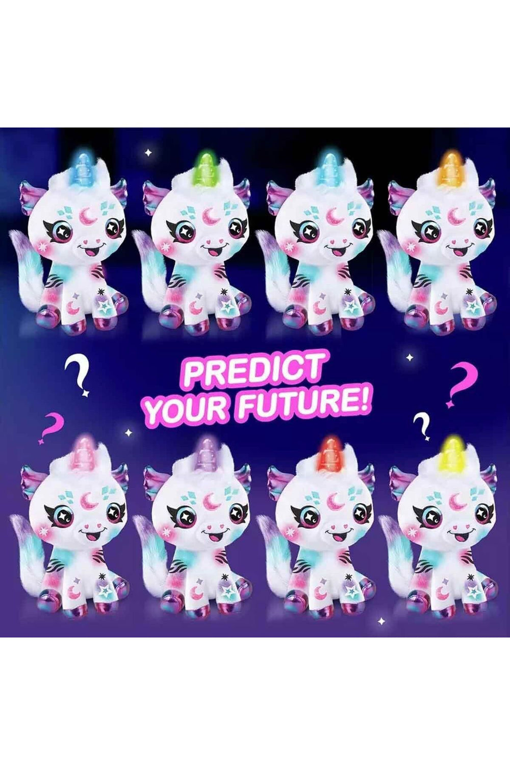 Işıklı Airbrush Peluş Cosmic Unicorn Hobi Seti