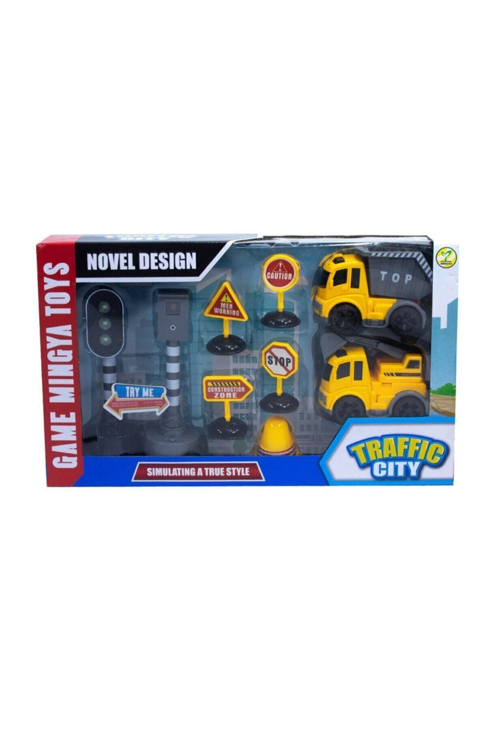 Işıklı Ve Radarlı Oyuncak Eğitici Trafik Set