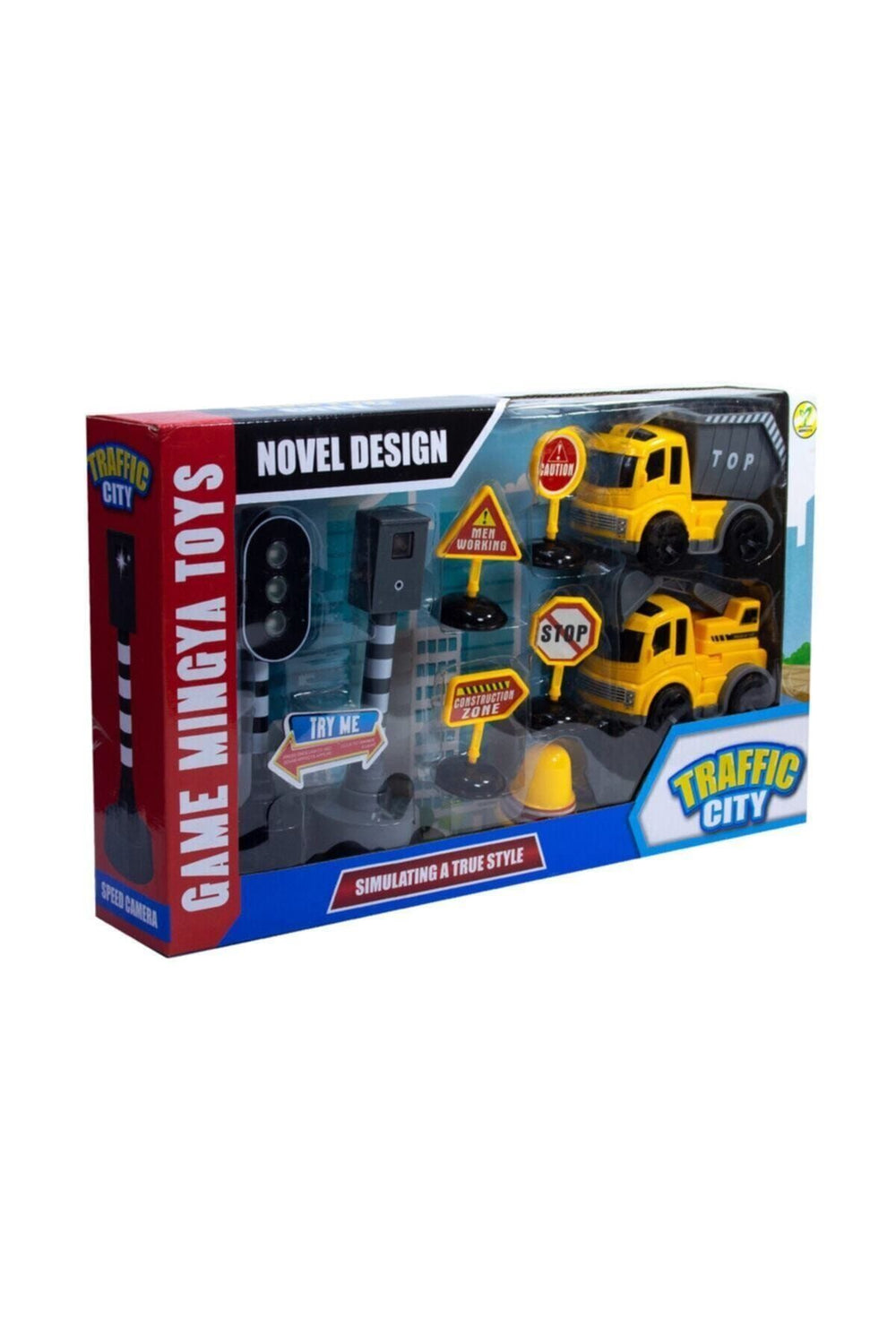 Işıklı Ve Radarlı Oyuncak Eğitici Trafik Set