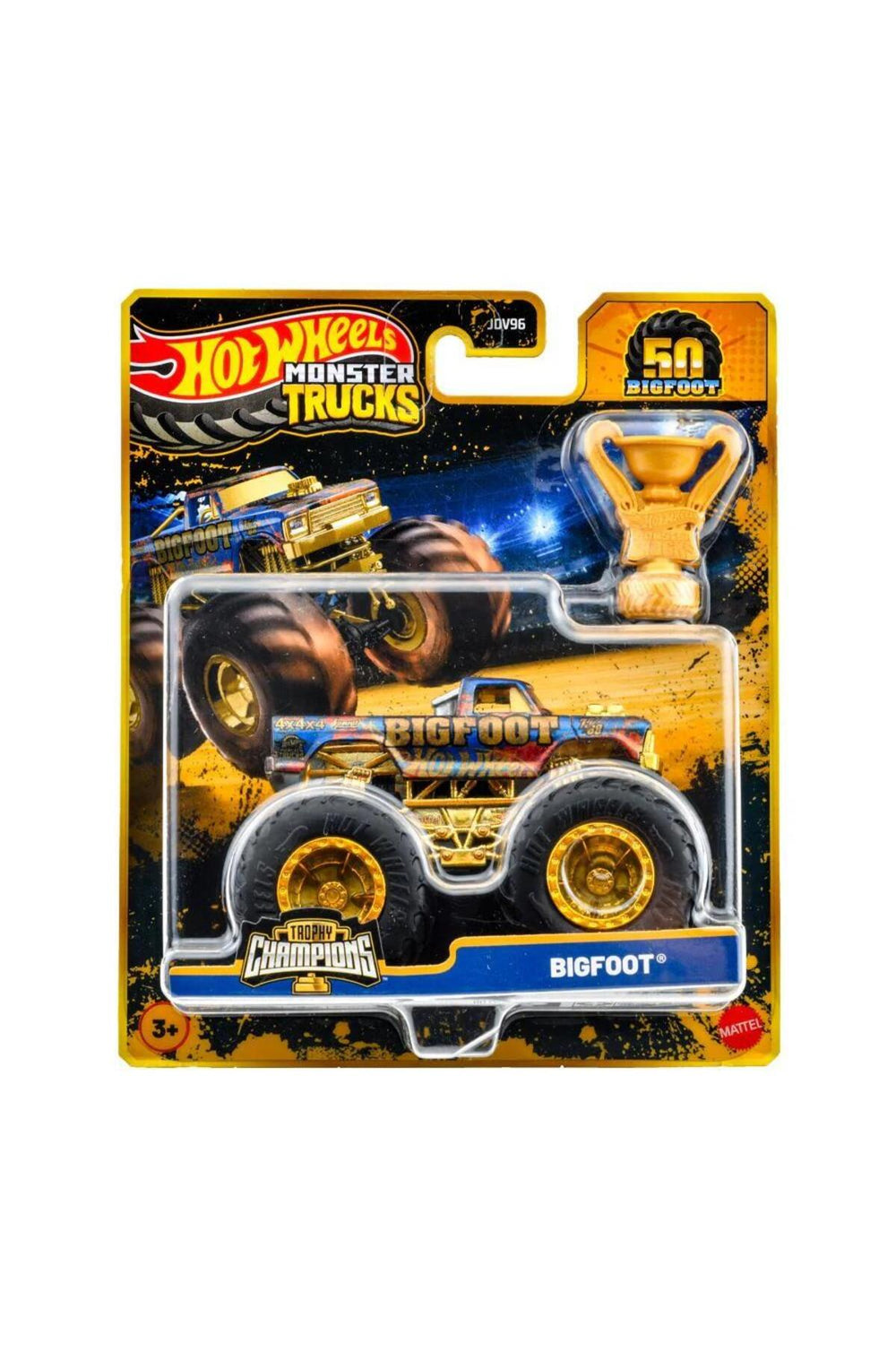 JDV96 Monster Trucks BIG FOOT TROPHY ŞAMPİYONLARI TEKLİ ARABA - BIGFOOT JDV97