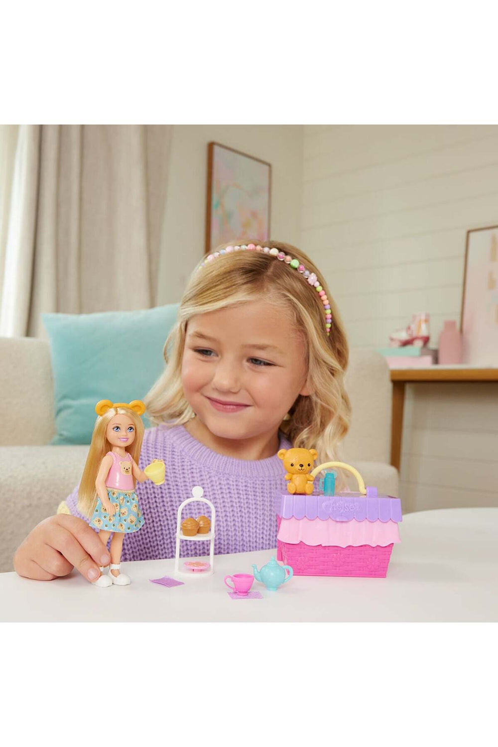 Barbie Chelsea Çay Partisi Oyun Seti JJB40