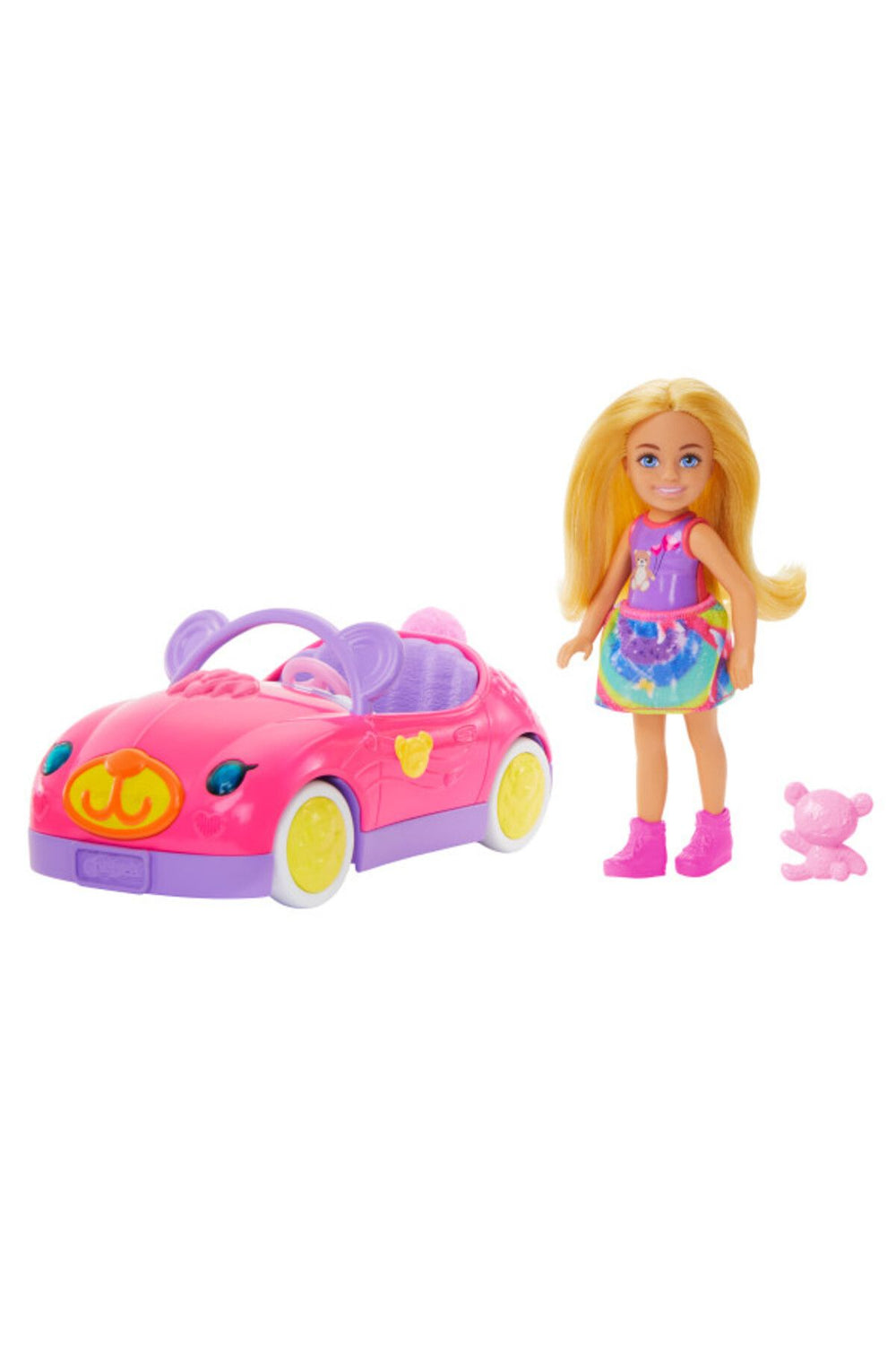 Kardeşi Chelsea® Arabası Pembe ve Mor HXN05
