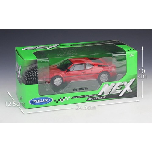 KARSAN 1978 Bmw M1 Red 1:24 Ölçek Welly