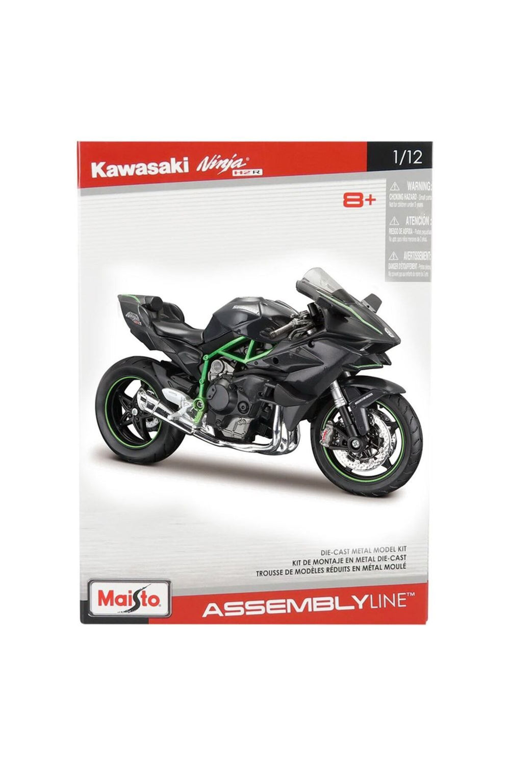 Kawasaki Ninja H2r Model Kit Motosiklet 1/12 39198
