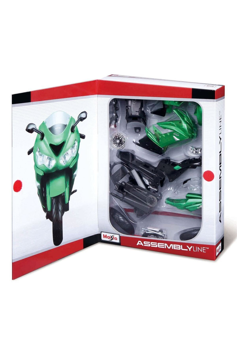 Kawasaki Ninja Zx-14r Model Kit Motosiklet 1/12 39197