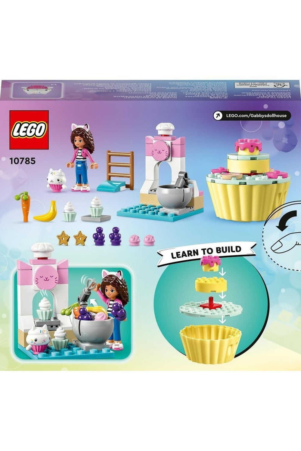 ® Kekedi ile Pasta Eğlencesi 10785 - 4 Yaş ve Üzeri Yaratıcı Oyuncak Yapım Seti (58 Parça)