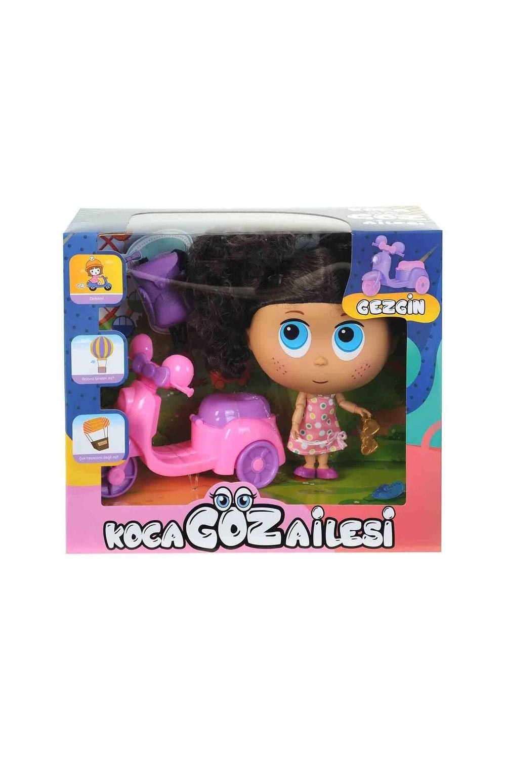 Koca Göz Ailesi Motorcu Gezgin Bebek