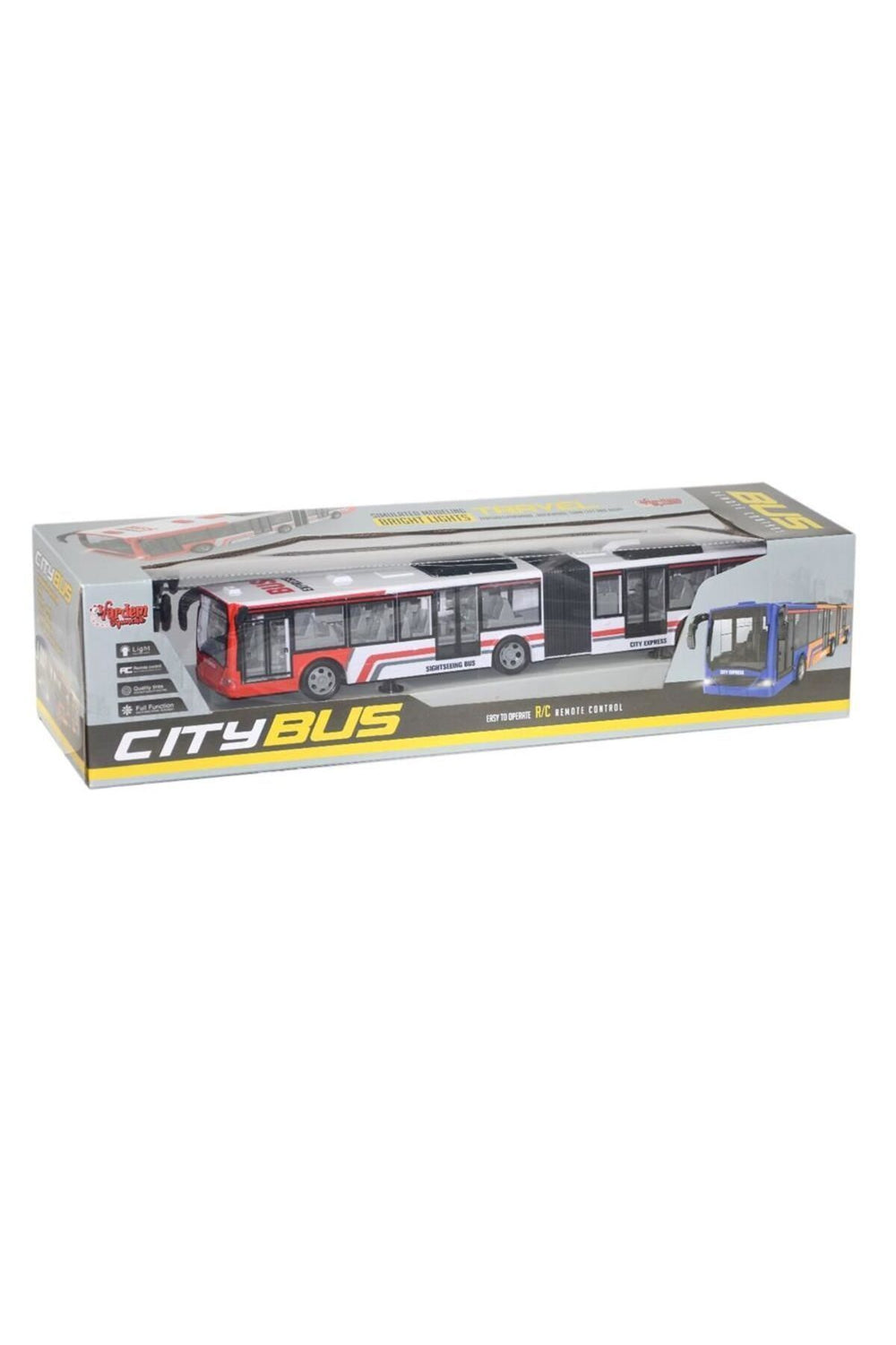 Kumandalı Şarjlı Körüklü Şehir Otobüsü 44 Cm -vardem