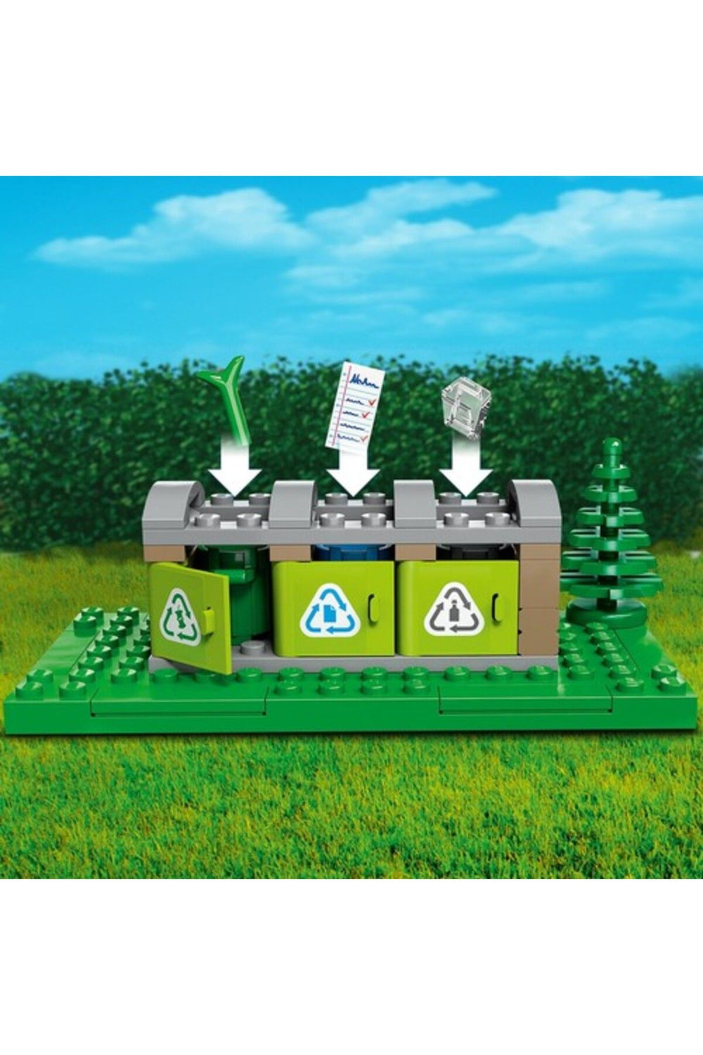 LEGO ® City Geri Dönüşüm Kamyonu 60386 - 5 Yaş ve Üzeri Çocuklar için Oyuncak Yapım Seti (261 Parça)