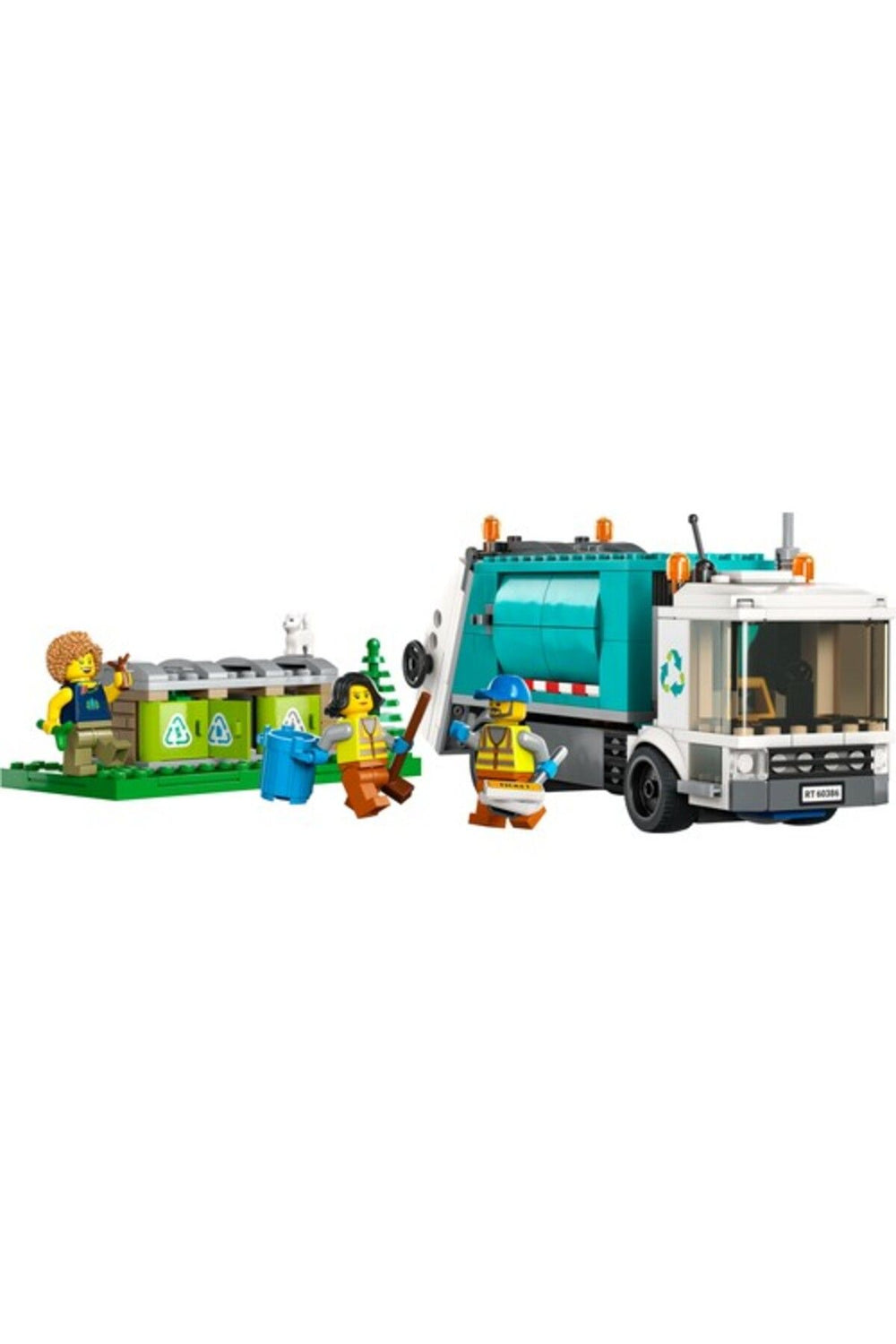 LEGO ® City Geri Dönüşüm Kamyonu 60386 - 5 Yaş ve Üzeri Çocuklar için Oyuncak Yapım Seti (261 Parça)