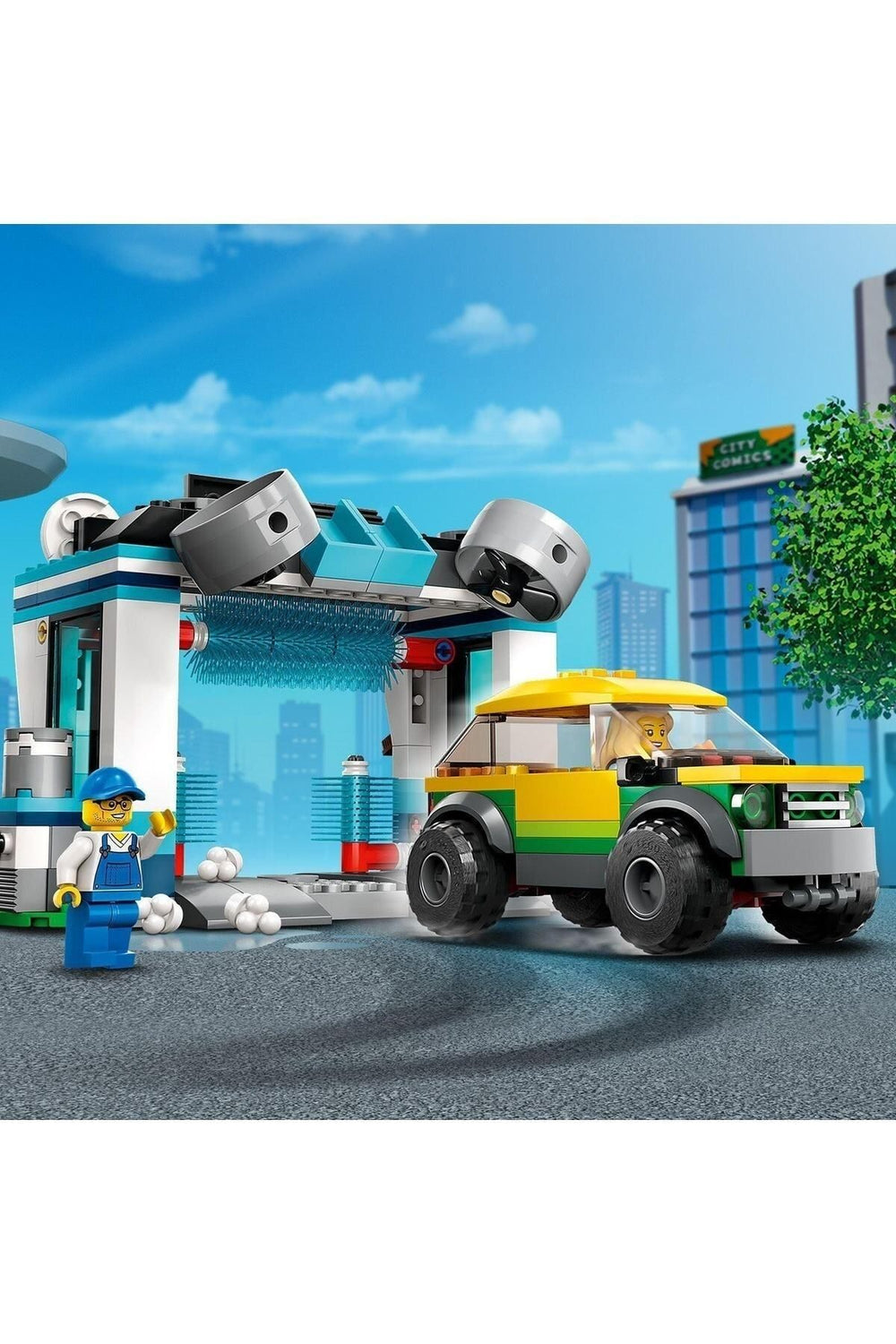 LEGO ®  City Oto Yıkama 60362 - 6 Yaş ve Üzeri Çocuklar İçin Bir Araba