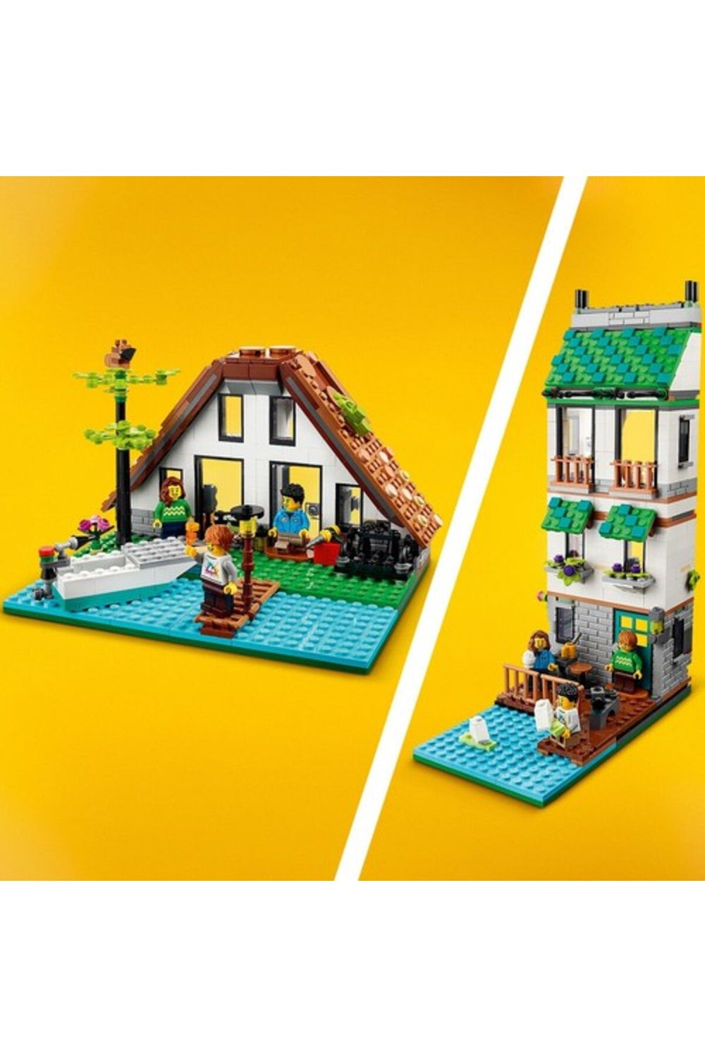 LEGO ® Creator Şirin Ev 31139 - 8 Yaş ve Üzeri Çocuklar için Yaratıcı Oyuncak Yapım Seti (808 Parça)