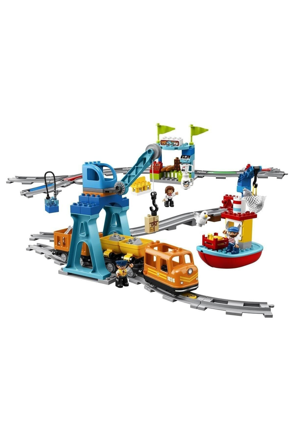 LEGO ® DUPLO® Kargo Treni 10875 - Çocuklar için Oyuncak Yapım Seti (105 Parça)
