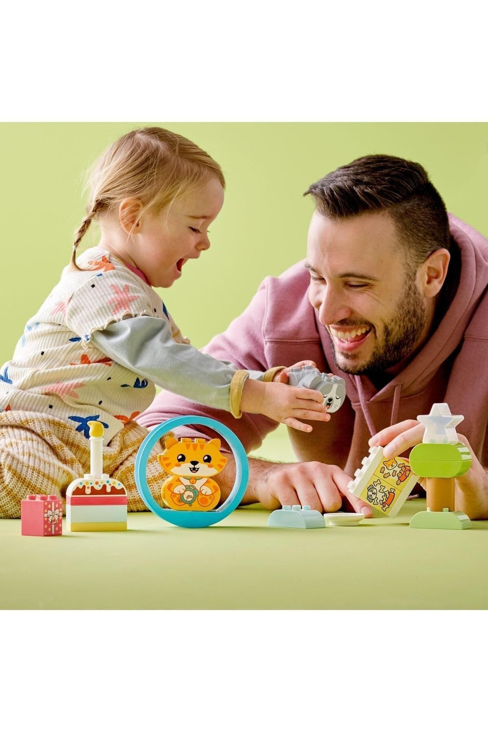 LEGO ® DUPLO® Sesli İlk Yavru Köpeğim ve Yavru Kedim 10977 -Evcil Hayvan Oyuncak Yapım Seti(22 Parça)