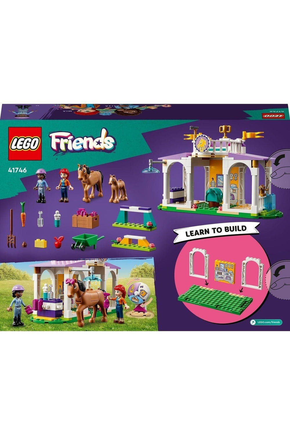 LEGO ® Friends At Eğitimi 41746 - 4 Yaş Ve Üzeri Çocuklar Için 2 Mini Bebek Ve 2 At Figürü Içer