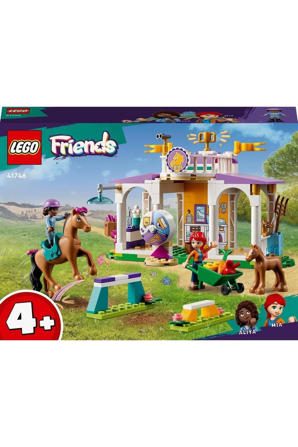 LEGO ® Friends At Eğitimi 41746 - 4 Yaş Ve Üzeri Çocuklar Için 2 Mini Bebek Ve 2 At Figürü Içer