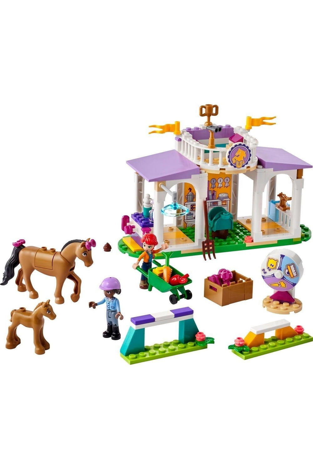 LEGO ® Friends At Eğitimi 41746 - 4 Yaş Ve Üzeri Çocuklar Için 2 Mini Bebek Ve 2 At Figürü Içer
