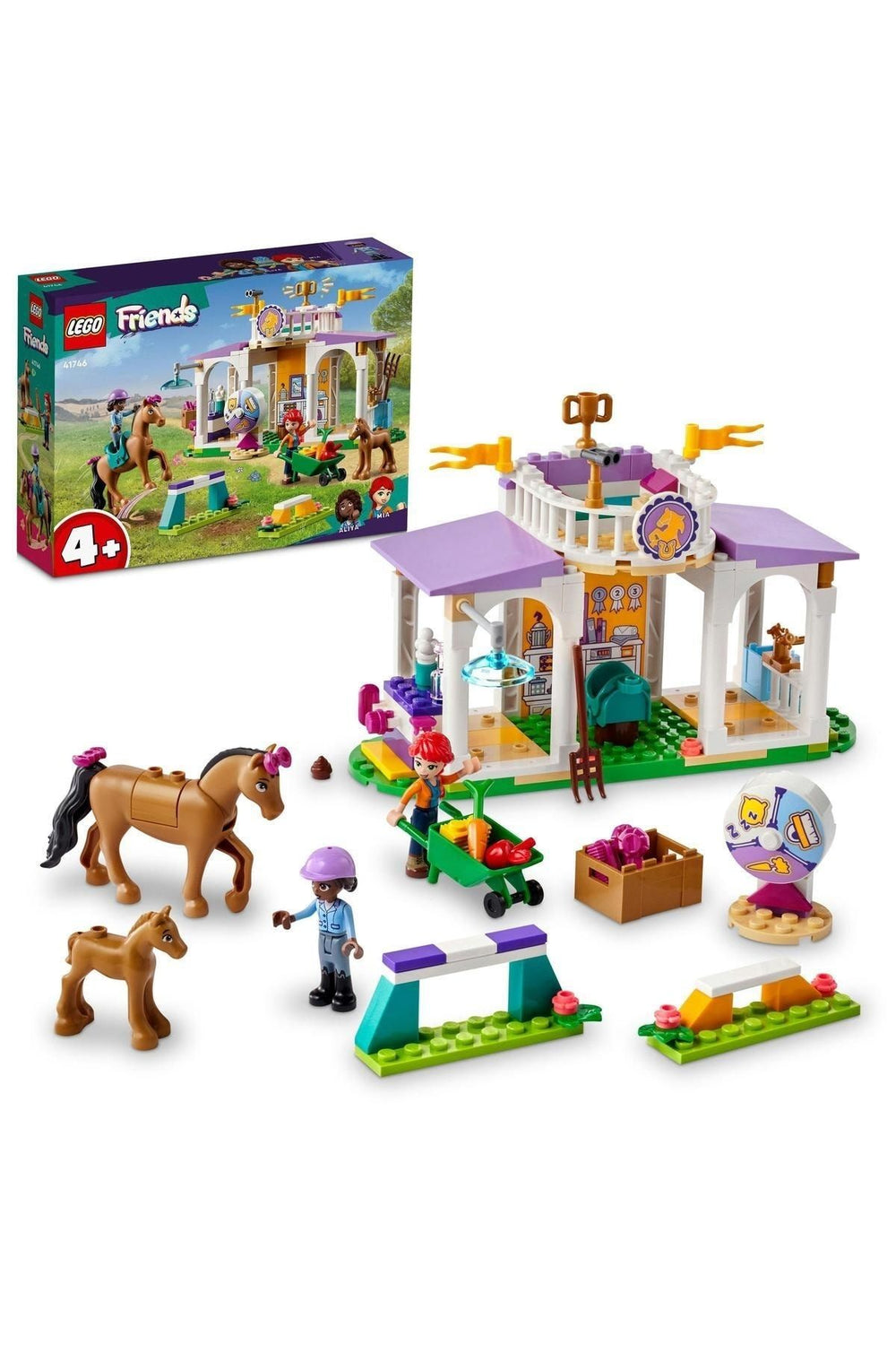 LEGO ® Friends At Eğitimi 41746 - 4 Yaş Ve Üzeri Çocuklar Için 2 Mini Bebek Ve 2 At Figürü Içer