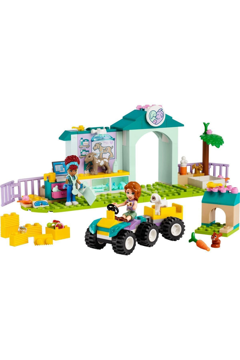 LEGO ® Friends Çiftlik Hayvanı Veteriner Kliniği 42632 -  Yaratıcı Oyuncak Yapım Seti (161 Parça)