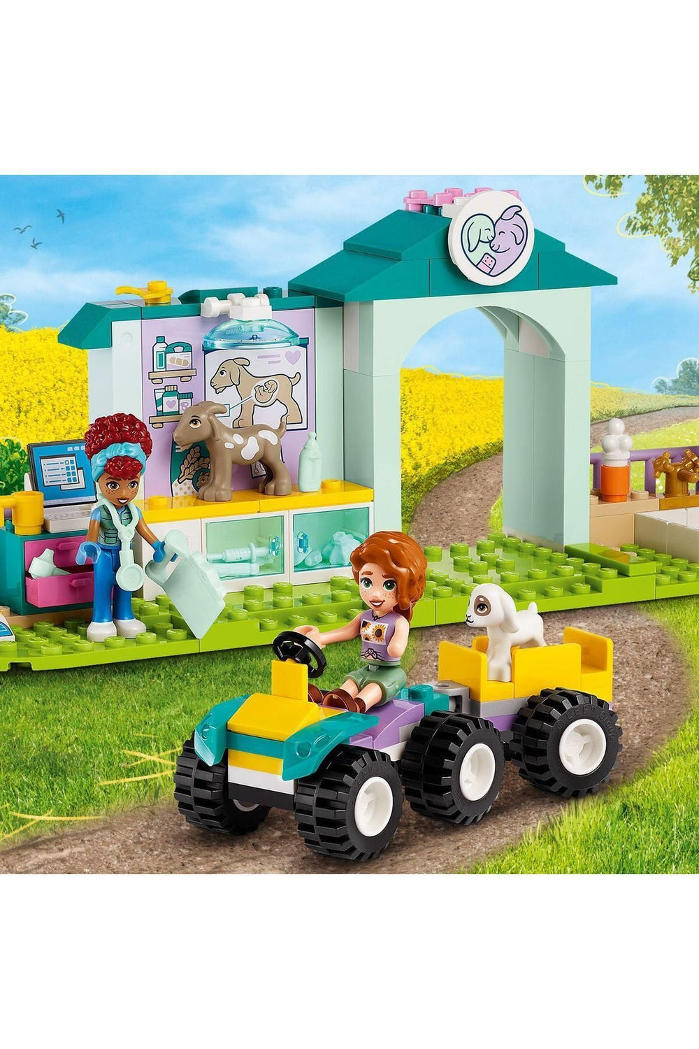 LEGO ® Friends Çiftlik Hayvanı Veteriner Kliniği 42632 -  Yaratıcı Oyuncak Yapım Seti (161 Parça)